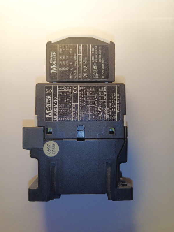 Контактор DIL00M-10 + 22DILM 20A катушка 230VAC Moeller