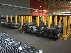 Стеллаж для хранения металлопроката 4200х3640х1500