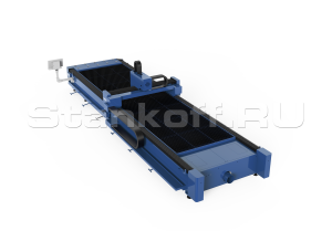 Оптоволоконный лазерный станок по металлу LD-6015S/6000 Raycus