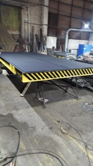 Телега производственная складская с дышлом 10 тонн