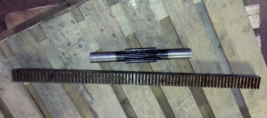 Изготовление зубчатых реек