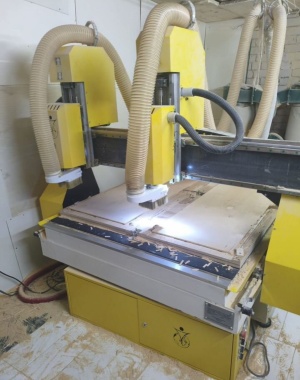 Фрезерный двухшпиндельный станок Frezertec 1325