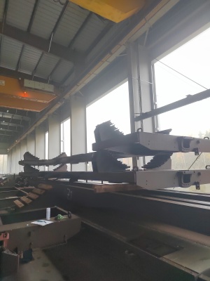 Балка хребтовая, рама вагона цистерны