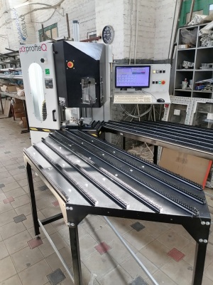 Чпу зачистной станок пвх окон ProfteQ cornerlab 20