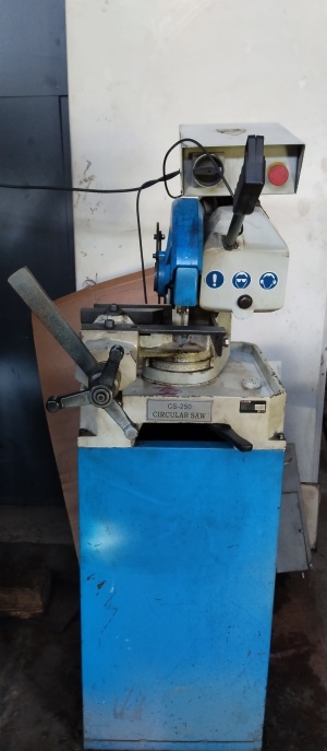 Дисковый отрезной станок по металлу Ferrum Circular Saw cs250. изг 17.12.2018 год