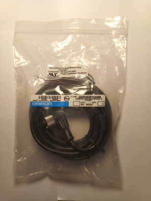 Кабель для датчиков с разъемом М12 Omron 5 метров