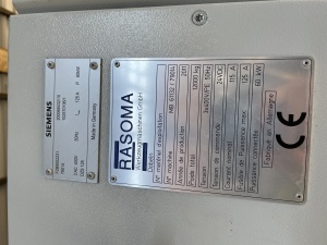 Вертикальный токарный станок с ЧПУ Rasoma DZS 125-2