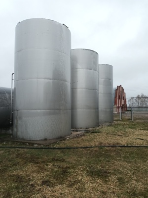 Емкость нержавеющая 50 кубов, вертикальная