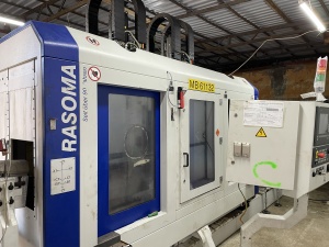 Вертикальный токарный станок с ЧПУ Rasoma DZS 125-2