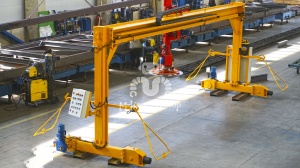 Портальный заглаживатель бетона