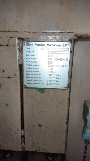 Термопластавтомат STORK 800