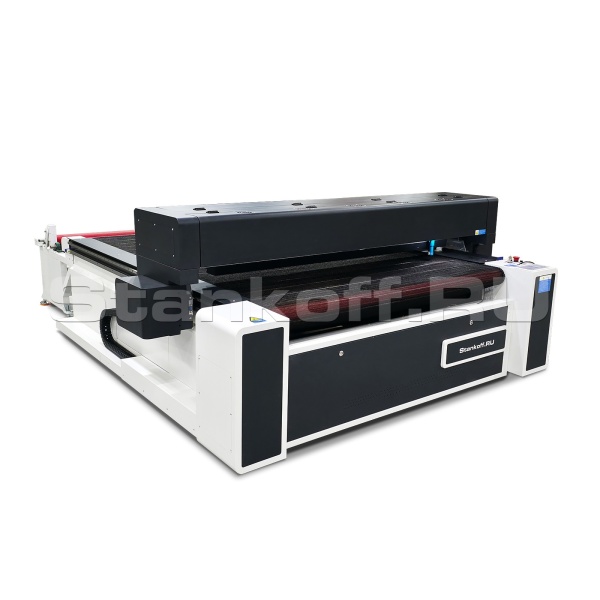 Лазерный станок CO2 с конвейерным столом JW1616-M7-CP/180W