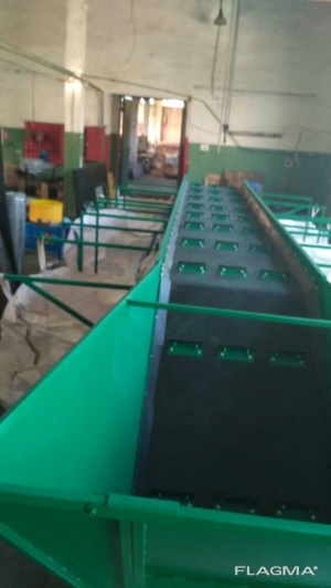 Досортировочная линия мусора