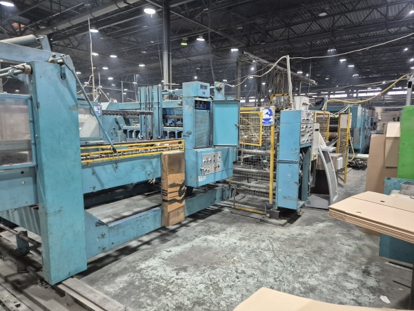 Автоматическая линия Martin Midline 924 для изготовления четырехклапанных ящиков из гофрокартона