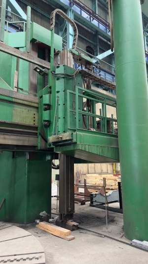 Токарно карусельный Модель DORRIES SD600/6500 с ЧПУ Станок оснащен осью С, совместно с фрезерно-расточным шпинделем