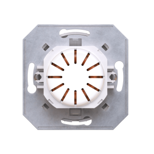 Диммер скрытой установки CADUCEUS ALING EON, поворотно-нажимной, 40-400ВА, 230В, 50Гц, механизм