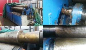 Вальцы модели ИБ2222В. Состояние рабочее