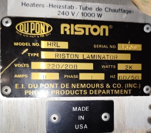 Ламинатор Dupont Riston HRL 24