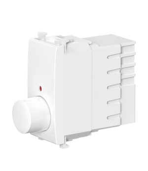 Диммер CADUCEUS ALING EXPERIENCE для скрытой проводки, проходной, поворотно-нажимной, с индикацией, 40-300ВА, 230В~