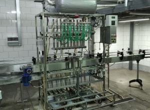 Линия розлива газированных напитков. Формат бутылок: 1,0-1,7л. ПЭТ – «детское шампанское», 1,5-2,0л. ПЭТ – квас и газнапитки. В хорошем