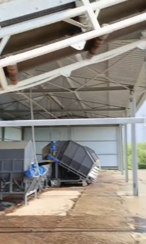 Линия производства почвогрунтов, почвосмесей, линия смешивания грунтов, линия переработки