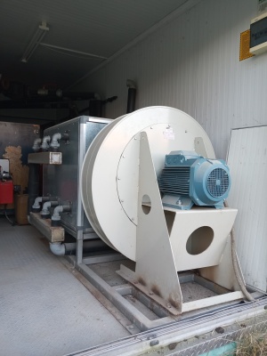 Энергоустановка для подогрева, отопления, при производстве ЖБИ