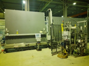 Стеклопакетная линия Lisec с роботом втор/герметизации