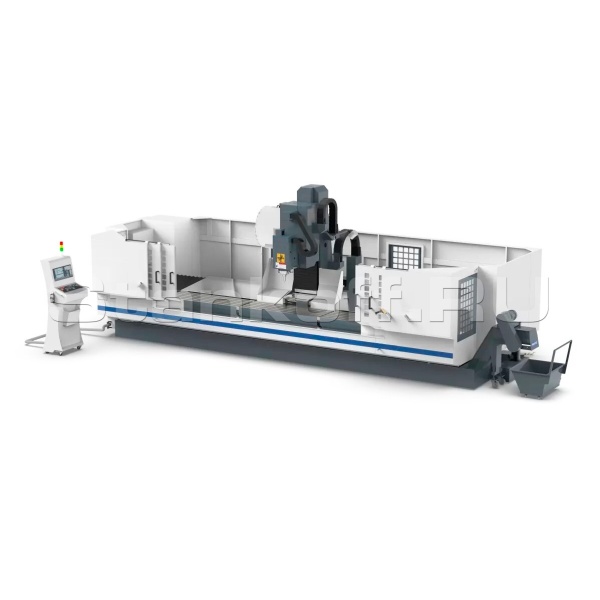 Продольный 4-х осевой обрабатывающий фрезерный центр с ЧПУ PDE4D-CNC6500