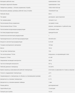 Сушильный шкаф новый