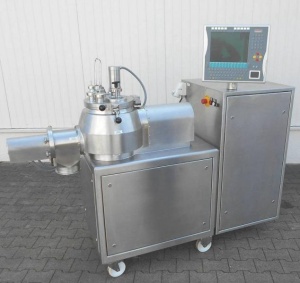 Промышленный смесительно-грануляционный аппарат Glatt VG 25-C (25 л)