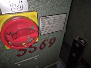 Крышкоделательная машина KOLBUS DA 36