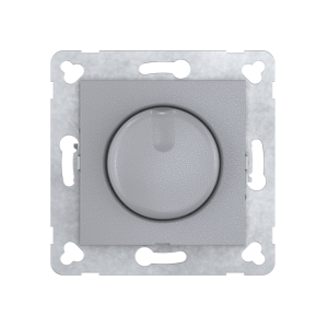 Диммер скрытой установки CADUCEUS ALING PRESTIGE поворотно-нажимной, LED 1-100Вт, универсальный, механизм