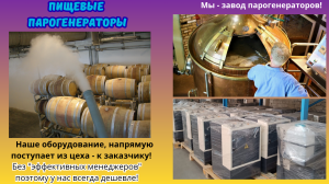 Пищевой парогенератор купить