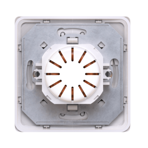 Диммер скрытой установки CADUCEUS ALING EON, поворотно-нажимной, проходной, 40-400ВА, 230В