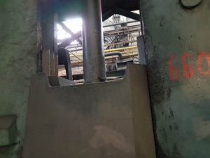 Молот штамповочный паровоздушный МВ 2145в комплекте с шаботом