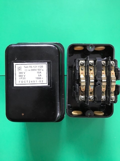 Пускатель электромагнитный п-6-111, п-6-112, п-6-113, п-6-114, п-6-121, п-6-122, п-6-123, п-6-124