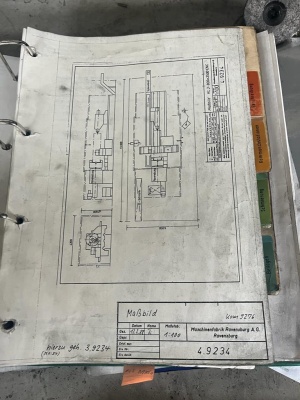 Тяжелый токарный станок RAVENSBURG KL-2500-6000 ЧПУ, ЧПУ SIEMENS