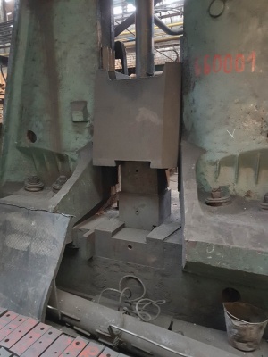 Молот штамповочный паровоздушный МВ 2145в комплекте с шаботом