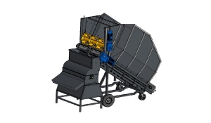 Измельчитель торфа, навоза, компоста, помета