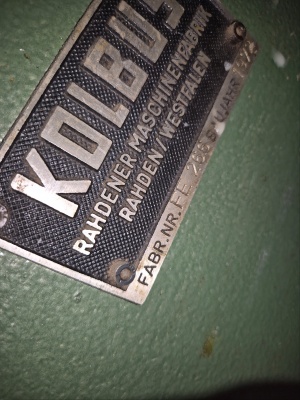 Книговставочная машина KOLBUS EMP454, штриховка FE 266