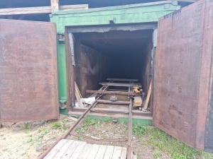 Сушильная камера из корпуса ПАП32 в комплекте с воздухонагревательной установкой УВН100