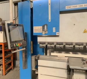 Гидравлический листогибочный пресс с ЧПУ для гибки листoвого металла Inanlar P-30100 CNC