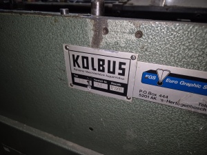 Крышкоделательная машина KOLBUS DA 36