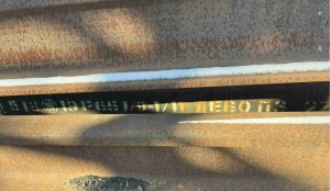 Стрелочный перевод Р65 марки 1/11, проект 2750 (без износа)