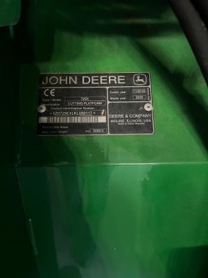Зерновая жатка John Deere 725X