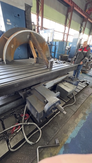 Горизонтально-расточной KOLB HB 80 в хорошем состоянии, с ЧПУ ФМС 3200