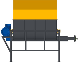 Смеситель грунта, торфа, кормов