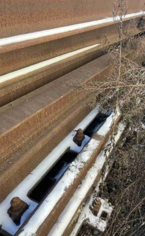 Стрелочный перевод Р65 марки 1/11, проект 2750 (без износа)