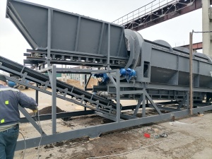 Барабанные сепараторы, барабанные грохоты, тромель