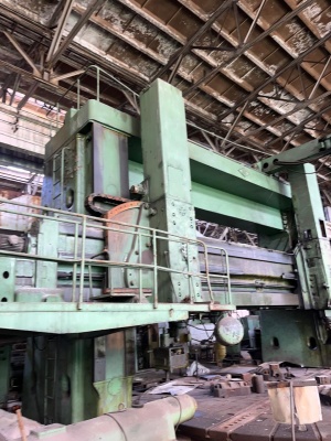 Токарно-карусельный КУ80ЛФ1, диаметр обработки 8000мм